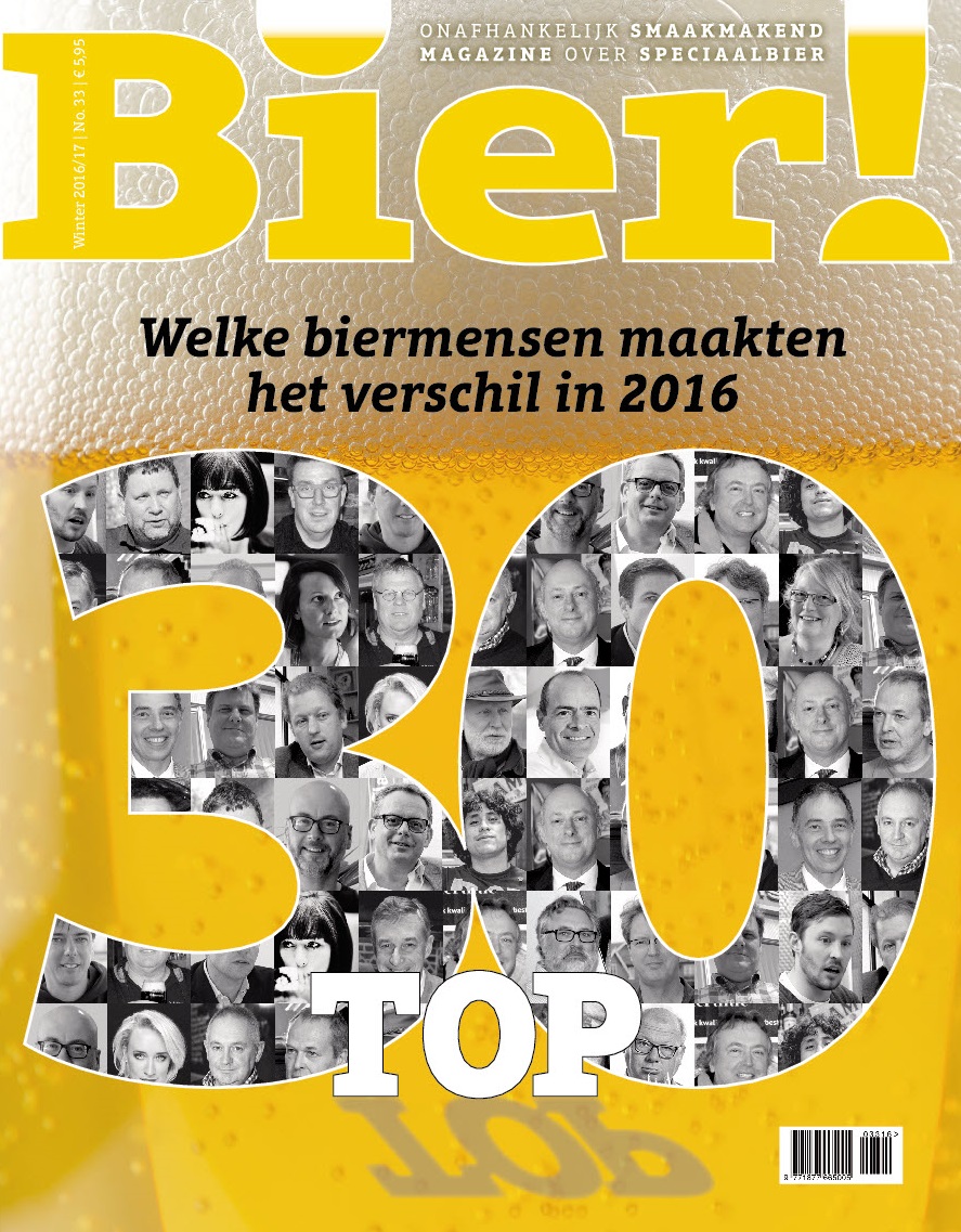 De Bier! Top 30 in de 33e editie van Bier!