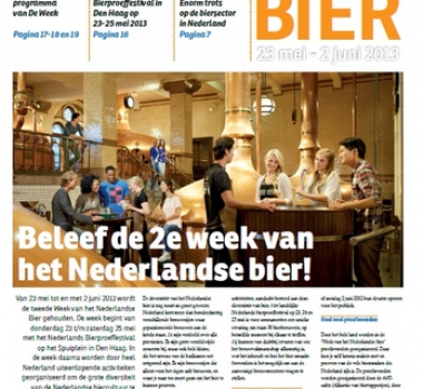2e Krant van de Week van het Nederlandse Bier verschenen