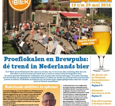 5e Krant van de Week van het Nederlandse Bier