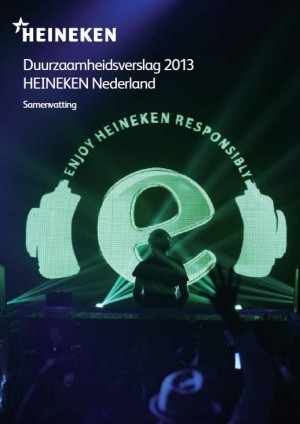 Duurzaamheidsmagazine 2013 voor HEINEKEN Nederland