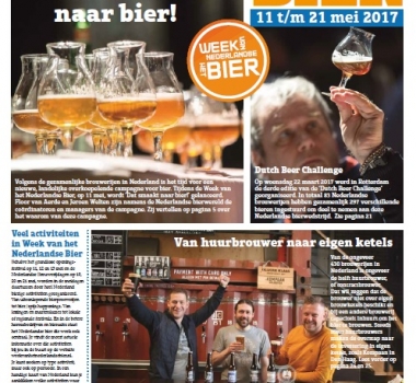 6e Krant van de Week van het Nederlandse Bier