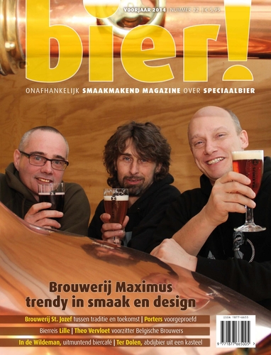 Trendy Brouwerij Maximus in voorjaarsnummer Bier!